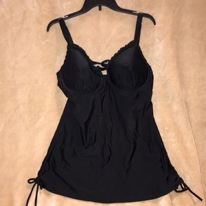 Tankini Top w/ Underwire Support, 40DD